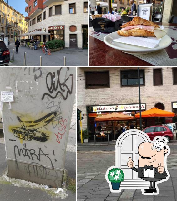 Gli esterni di Gelateria Ripamonti
