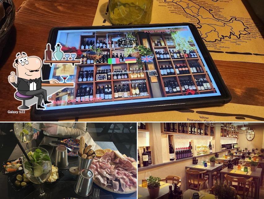 Gli interni di Locanda degli Scaligeri