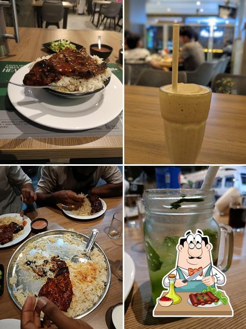 Baby back ribs at Arabian Majlis