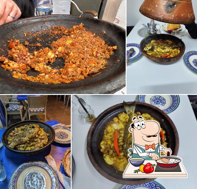 Paëlla à Restaurant Chez Hosni