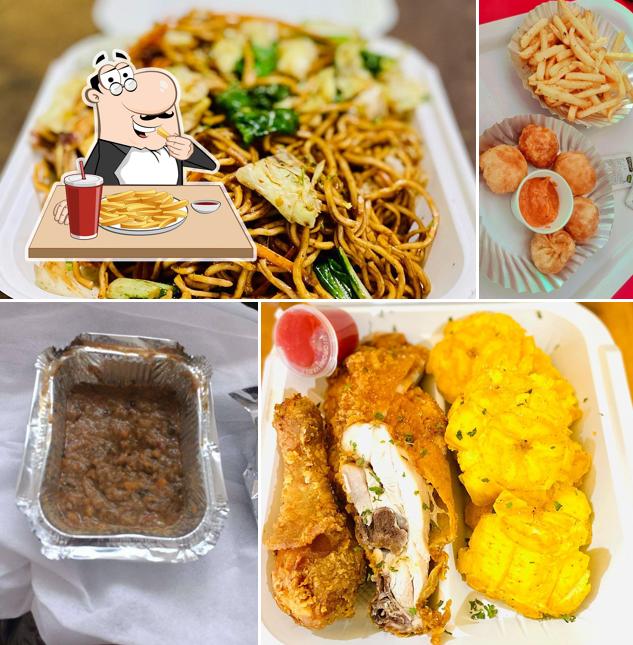 French fries at Chillz cafe