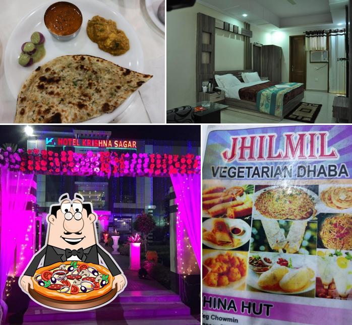 Try out pizza at Hotel Krishna Sagar,Muradnagar,Ghaziabad