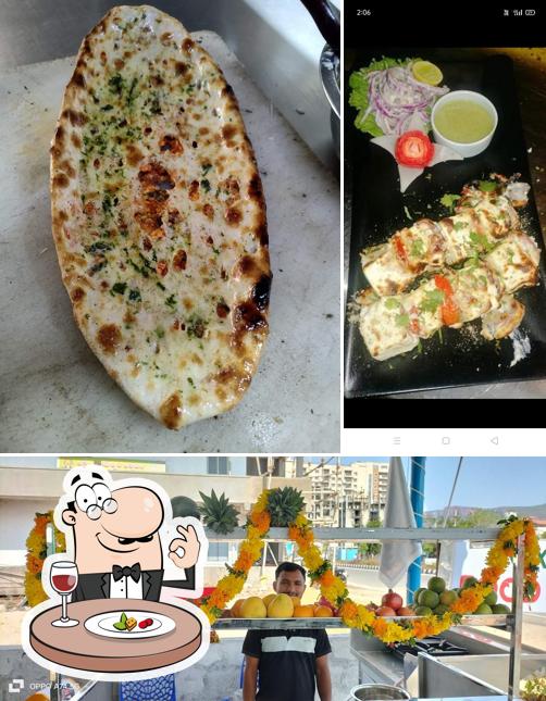 Food at Sri NFC family punjabi dabha