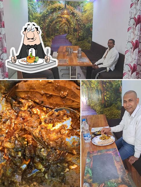 This is the photo showing food and interior at Pawapuri Mota Bhai Food Zone