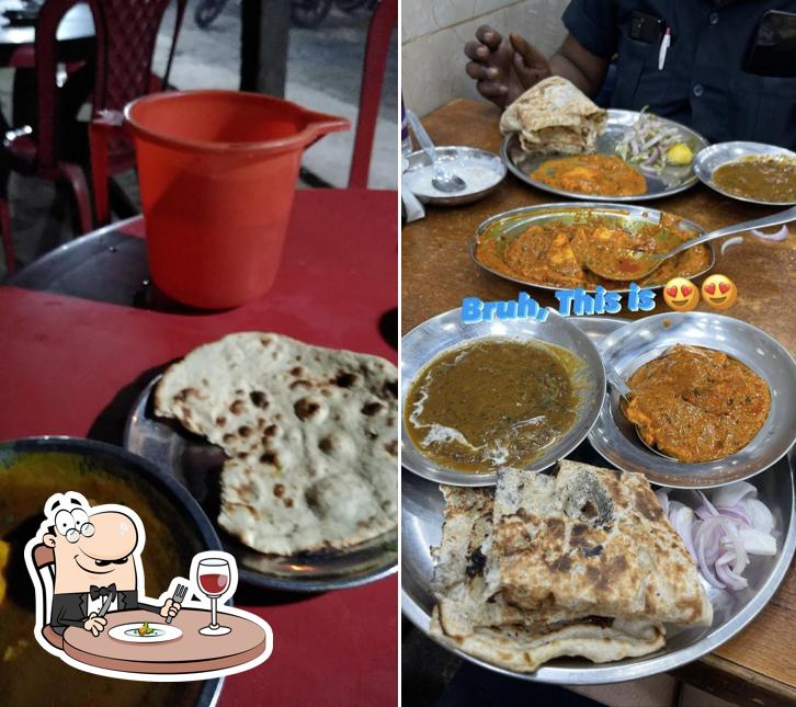 Food at Singh Dhaba Barra By Pass