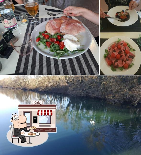 L'area esterna è una caratteristica importante di Lungoladda ristorante pizzeria bar