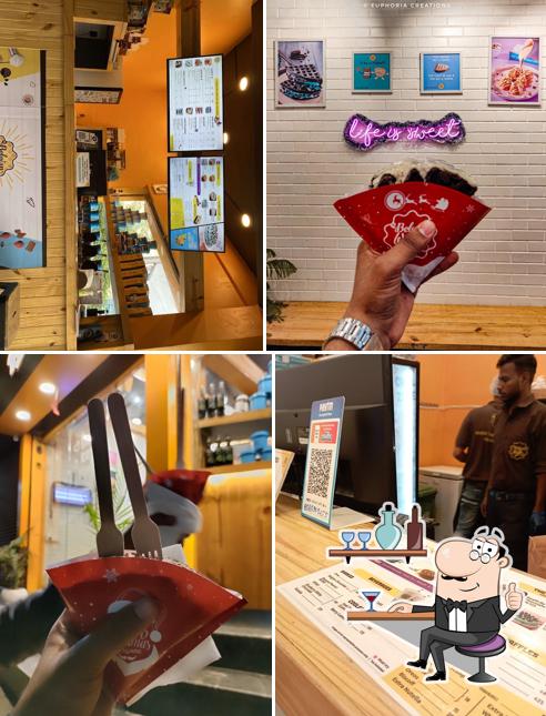 Check out how The Belgian Waffle Co looks inside