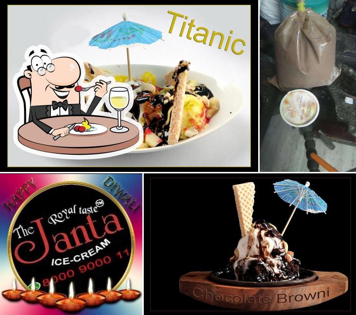 Food at The Janta Ice Cream