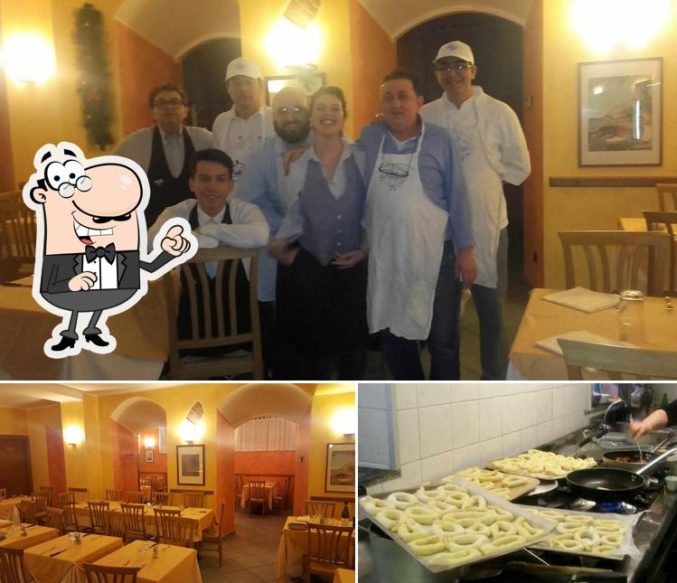 Gli interni di Grotta Azzurra - Ristorante Pizzeria