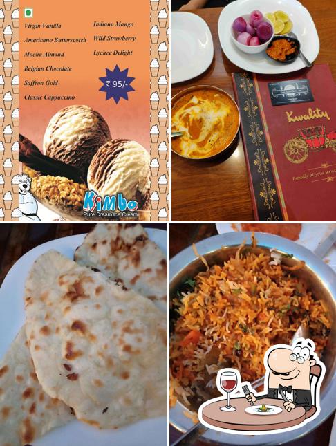 Food at Kwality Restaurant