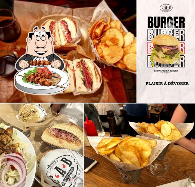 Plats à Le Cab Biarritz - Le Comptoir À Burger