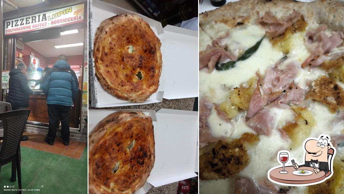 Cibo al Pizzeria Lupin
