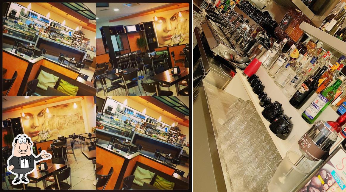 Dai un'occhiata agli interni di Cafe Michelange