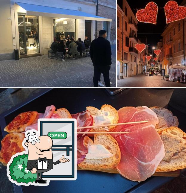 La immagine della esterno e cibo di Caffè B77