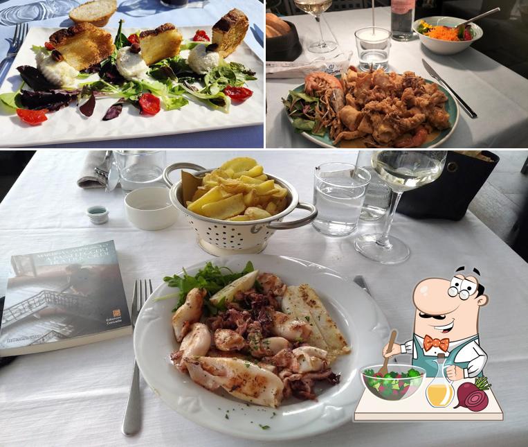 Insalata di barbabietole al A Lè Cube Trattoria
