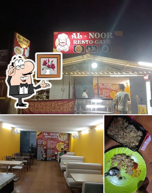 The interior of AL Noor Resto & cafe