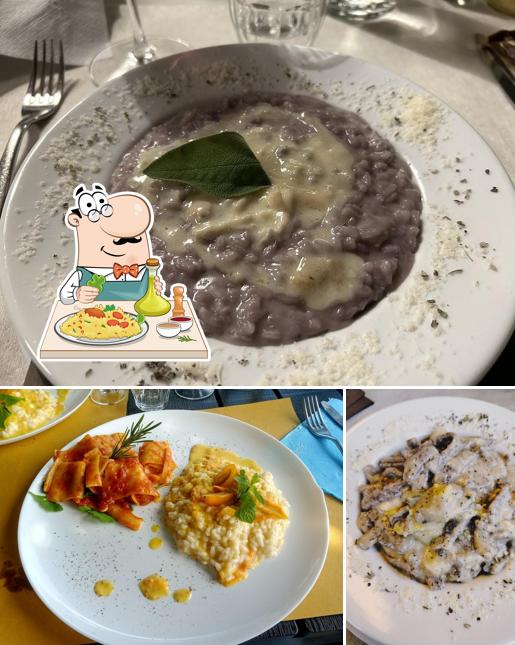 Risotto al Al Glicine trattoria con vista