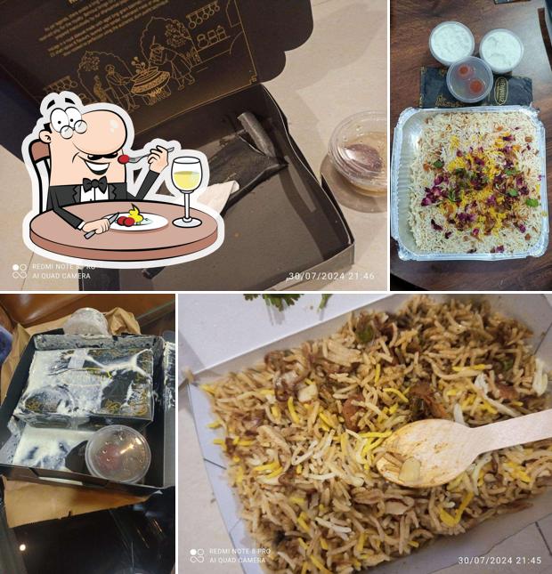Meals at Behrouz Biryani, Bistupur