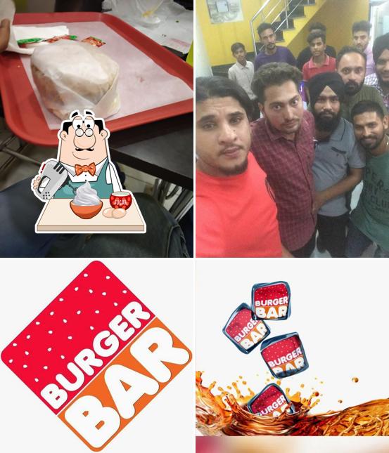 Burger BAR provides a range of sweet dishes