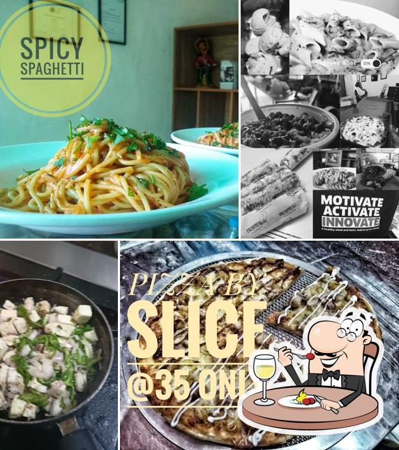 Food at Di-pa'sta café