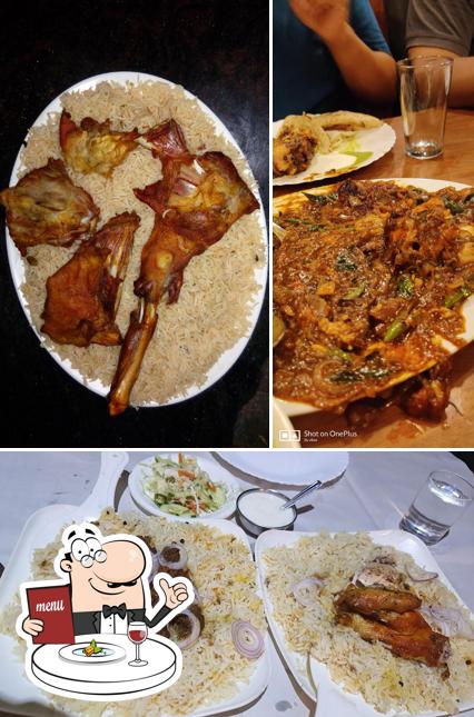 Food at Hotel Babul Yemen