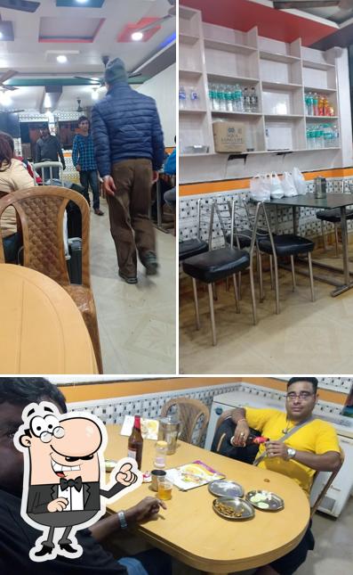The interior of Kalpana hotel&Restrurent