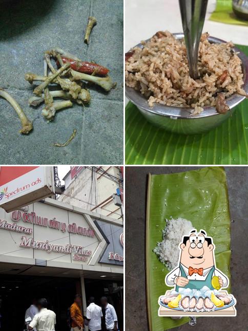 Get seafood at Madurai Muniyandi Vilas