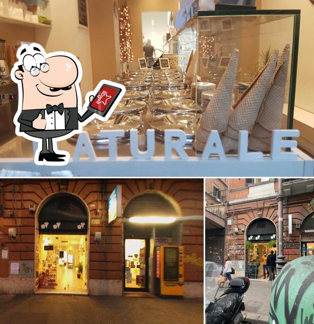 Guarda gli esterni di Gelateria Panna & Co - Gelato Naturale. Testaccio, Roma