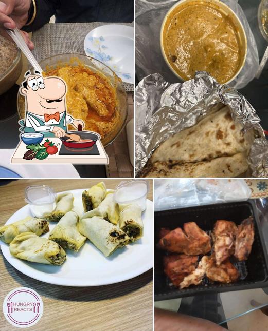 Chicken curry at Qureshi's Kabab Corner