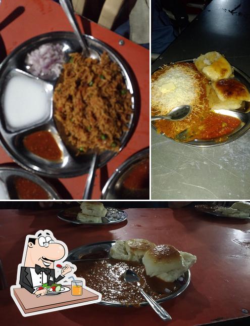 Food at Tulsi Pavbhaji