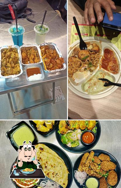 Food at Ustad Ji Malai Chaap wale Ashok Nagar