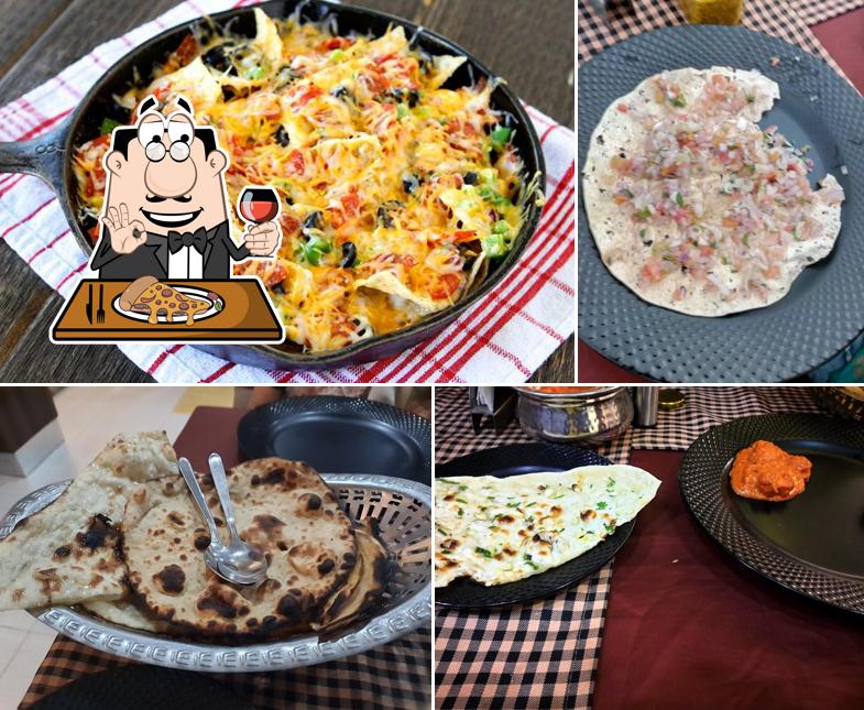 Order pizza at Veggie India