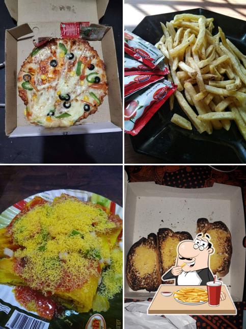 French fries at Yuvi Cafe