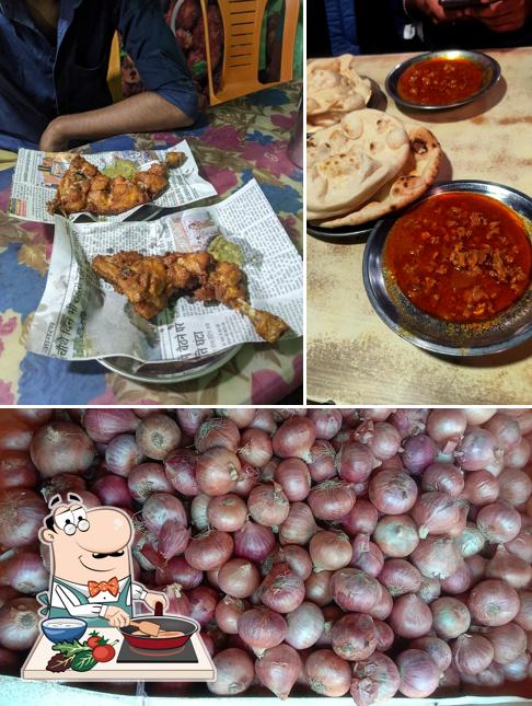 Chicken curry at نظامیہ ہوٹل Nizamiya Hotel