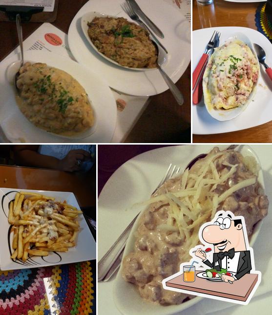 Platos en Restaurante Batata e Cia