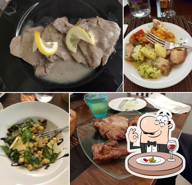 Platti al Ristorante Tre Stelle