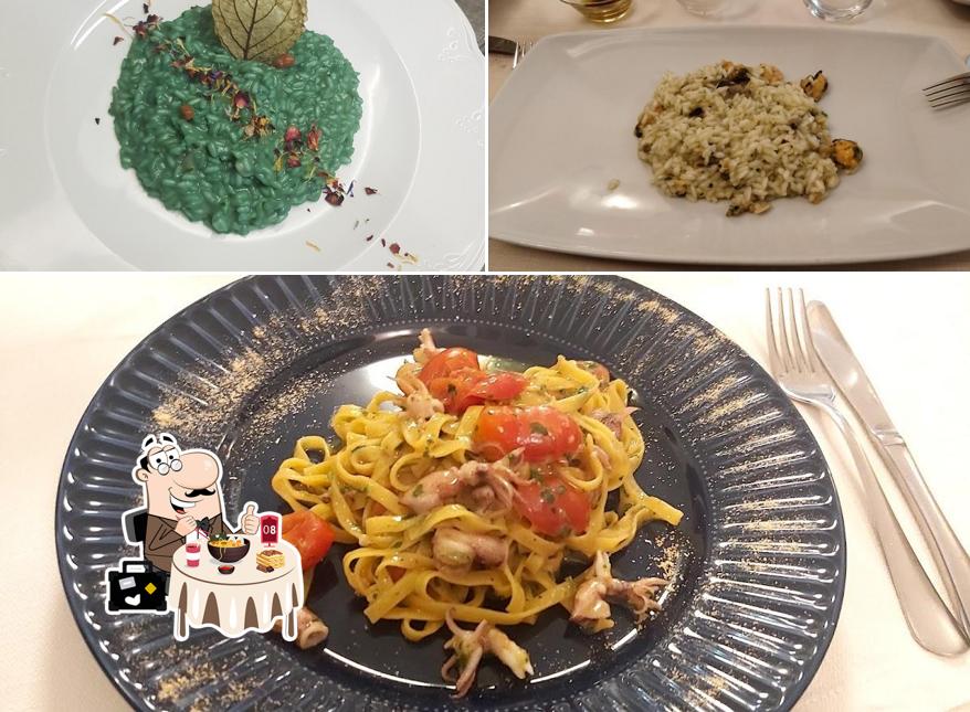 Platti al Trattoria La Rotonda