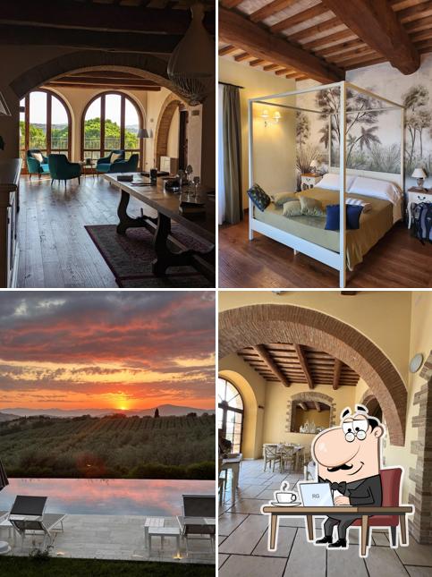 Gli interni di Villa Preselle Resort