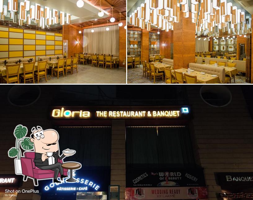 The interior of Gloria The Restaurant & Banquet