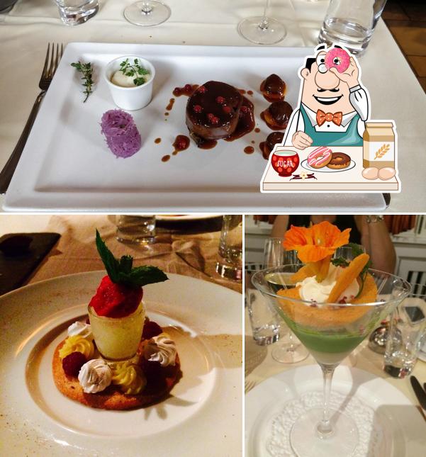 Café de Certoux serve un'ampia gamma di dessert