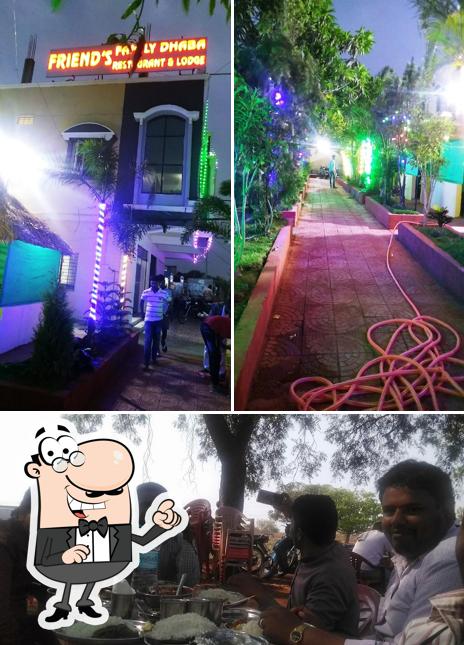 The exterior of Friends Dhaba