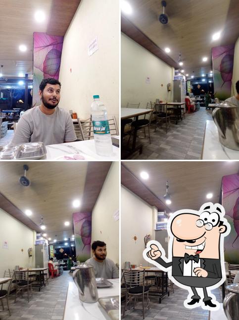 The interior of Mahakal Lok Restaurant
