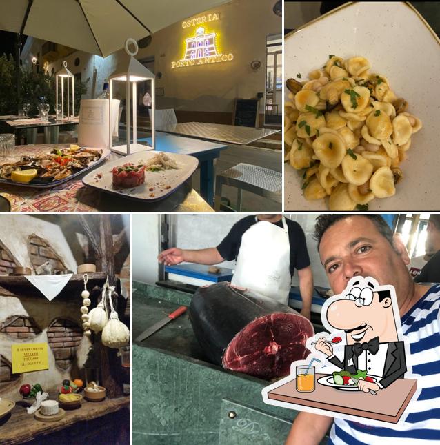 Cibo al Osteria Porto Antico