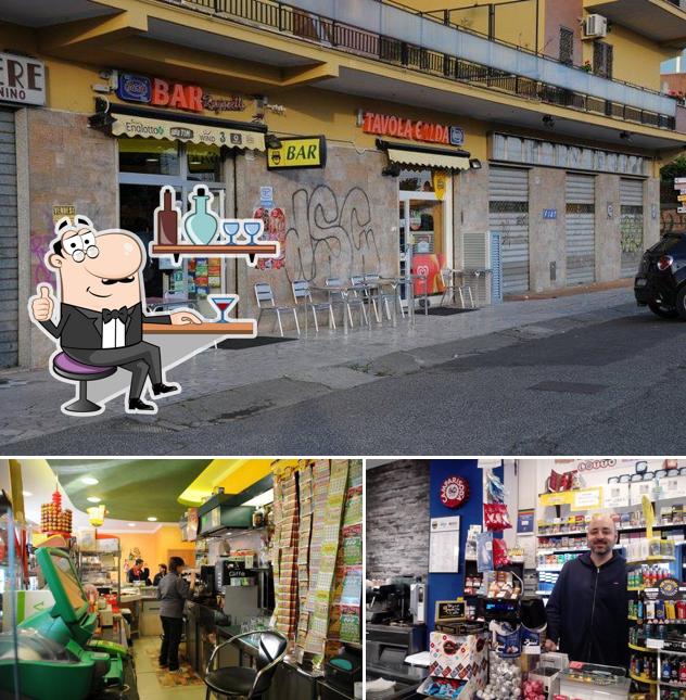 Gli interni di Bar Tabacchi Tavola Calda Zaganelli Aldo