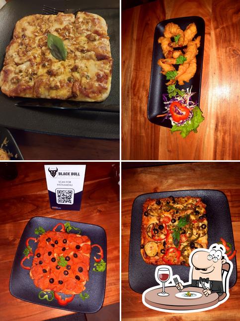 Meals at Black Bull Goa