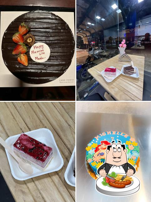 Food at Cake Zudio