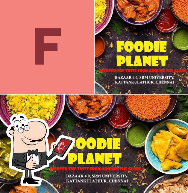 Look at the picture of Foodie Planet
