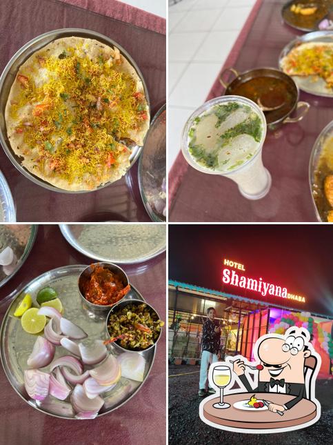 Food at Hotel Shamiyana Dhaba- Curry Leaves