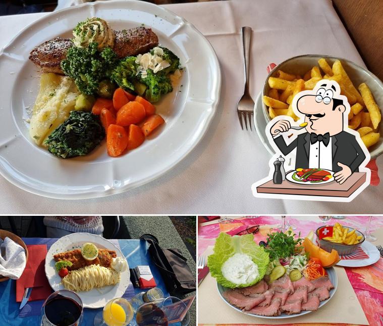 Platti al Restaurant Kreuz