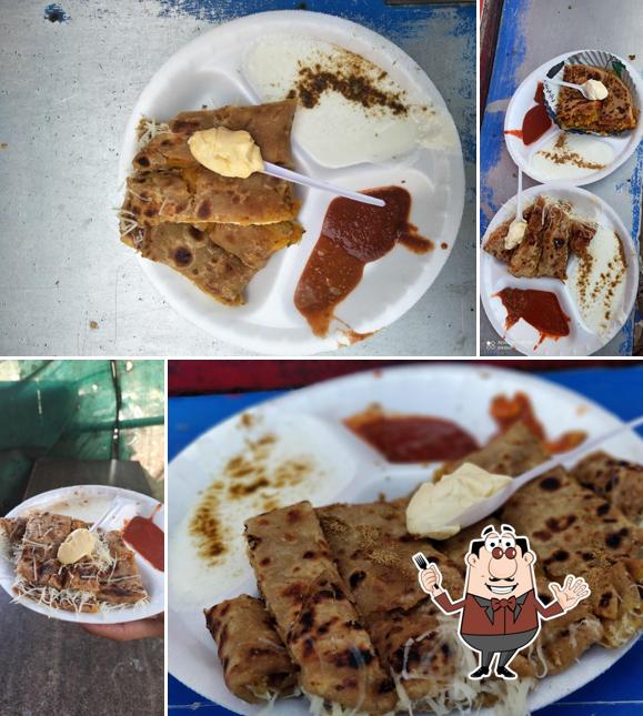 Meals at Krishna Paratha